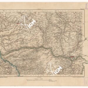 SPECIAL KARTE VON MITTEL EUROPA - KOWNO F 9