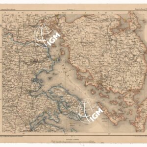 SPECIAL KARTE VON MITTEL EUROPA - SONDERBURG F 11