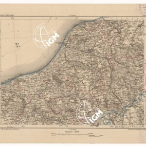 SPECIAL KARTE VON MITTEL EUROPA - COSLIN F 25