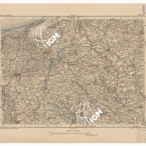 SPECIAL KARTE VON MITTEL EUROPA - ELBING F 27