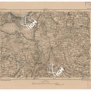 SPECIAL KARTE VON MITTEL EUROPA - STETTIN F 36