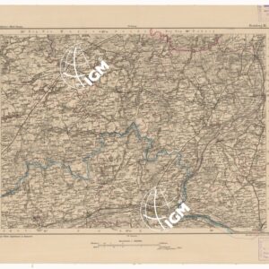 SPECIAL KARTE VON MITTEL EUROPA - BROMBERG F 38