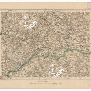 SPECIAL KARTE VON MITTEL EUROPA - DEUTSCH EYLAU F 39