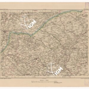 SPECIAL KARTE VON MITTEL EUROPA - NEIDENBURG F 40