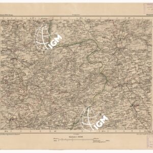 SPECIAL KARTE VON MITTEL EUROPA - BIALYSTOK F 41