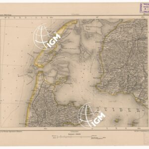 SPECIAL KARTE VON MITTEL EUROPA - ALKMAAR F 42