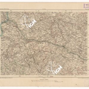 SPECIAL KARTE VON MITTEL EUROPA - PLOCK F 51