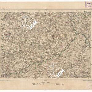 SPECIAL KARTE VON MITTEL EUROPA - RANDOM F 65