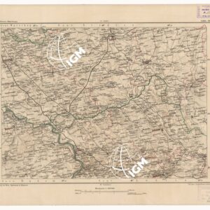 SPECIAL KARTE VON MITTEL EUROPA - LUBLIN F 66