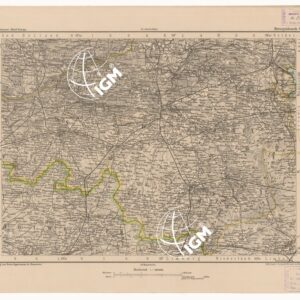 SPECIAL KARTE VON MITTEL EUROPA - HERTOGENBOSCH F 69