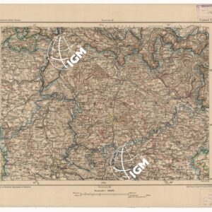 SPECIAL KARTE VON MITTEL EUROPA - CASSEL F 72