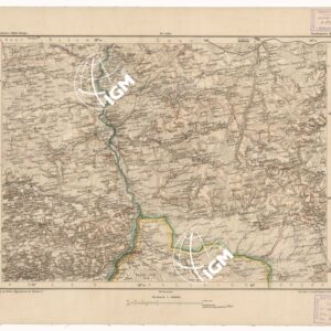 SPECIAL KARTE VON MITTEL EUROPA - SANDOMIERZ F 80