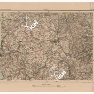 SPECIAL KARTE VON MITTEL EUROPA - COLN F 84