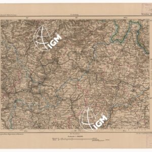 SPECIAL KARTE VON MITTEL EUROPA - WETZLAR F 85