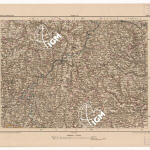 SPECIAL KARTE VON MITTEL EUROPA - IGLAU F 118