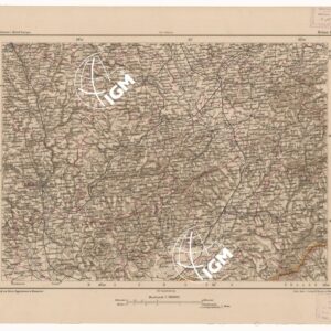 SPECIAL KARTE VON MITTEL EUROPA - BRUNN F 119