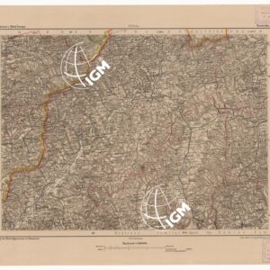 SPECIAL KARTE VON MITTEL EUROPA - TRENTSCHIN F 120