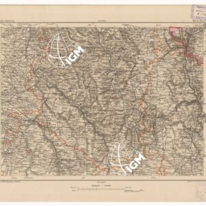 SPECIAL KARTE VON MITTEL EUROPA - BAR LE DUC F 125