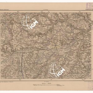 SPECIAL KARTE VON MITTEL EUROPA - INGOLSTADT F 129