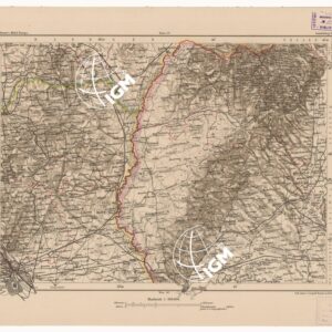 SPECIAL KARTE VON MITTEL EUROPA - LUNDENBURG F 133