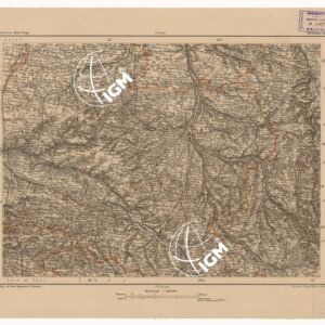 SPECIAL KARTE VON MITTEL EUROPA - ORLEANS F 137