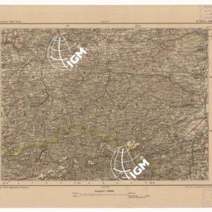 SPECIAL KARTE VON MITTEL EUROPA - ST POLTEN F 146