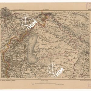 SPECIAL KARTE VON MITTEL EUROPA- WIEN F 147