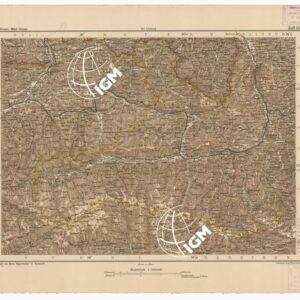 SPECIAL KARTE VON MITTEL EUROPA - ZELL F 158