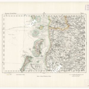 REYMANN'S TOPOGRAPHISCHER SPECIAL KARTE VON MITTEL EUROPA - RIPEN F 8 C