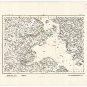 REYMANN'S TOPOGRAPHISCHER SPECIAL KARTE VON MITTEL EUROPA - APENRADE F 9 B