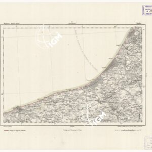 REYMANN'S TOPOGRAPHISCHER SPECIAL KARTE VON MITTEL EUROPA - KOSLIN F 15