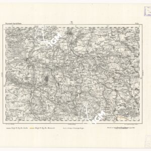 REYMANN'S TOPOGRAPHISCHER SPECIAL KARTE VON MITTEL EUROPA - STOLP F 16