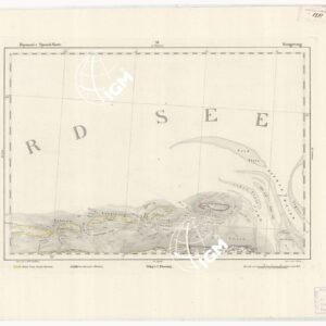REYMANN'S TOPOGRAPHISCHER SPECIAL KARTE VON MITTEL EUROPA - WANGEROOG F 21