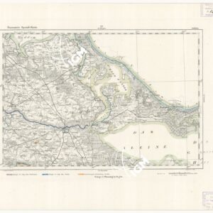 REYMANN'S TOPOGRAPHISCHER SPECIAL KARTE VON MITTEL EUROPA - ANKLAM F 27
