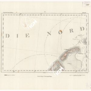 REYMANN'S TOPOGRAPHISCHER SPECIAL KARTE VON MITTEL EUROPA - VLIELAND F 34
