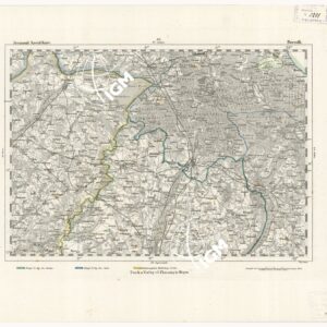 REYMANN'S TOPOGRAPHISCHER SPECIAL KARTE VON MITTEL EUROPA - PASEWALK F 43