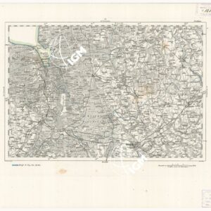 REYMANN'S TOPOGRAPHISCHER SPECIAL KARTE VON MITTEL EUROPA - STETTIN F 44