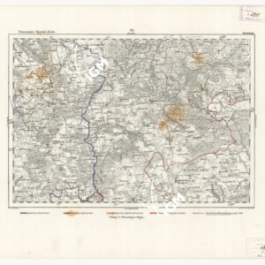 REYMANN'S TOPOGRAPHISCHER SPECIAL KARTE VON MITTEL EUROPA - DRAMBURG F 45