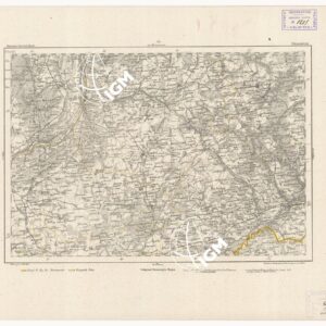 REYMANN'S TOPOGRAPHISCHER SPECIAL KARTE VON MITTEL EUROPA - GRANDENZ F 48
