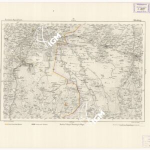 REYMANN'S TOPOGRAPHISCHER SPECIAL KARTE VON MITTEL EUROPA - OLDENBURG F 53