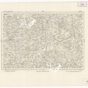 REYMANN'S TOPOGRAPHISCHER SPECIAL KARTE VON MITTEL EUROPA - SOLTAU F 55