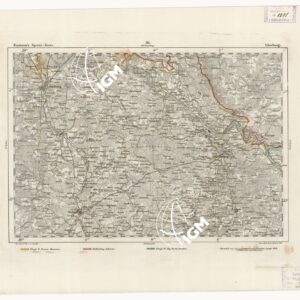 REYMANN'S TOPOGRAPHISCHER SPECIAL KARTE VON MITTEL EUROPA - LUNEBURG F 56