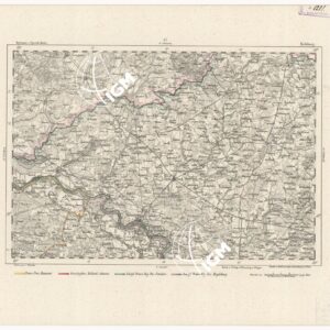REYMANN'S TOPOGRAPHISCHER SPECIAL KARTE VON MITTEL EUROPA - PERLEBERG F 57