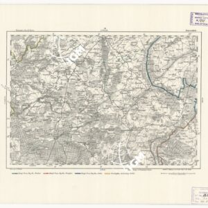 REYMANN'S TOPOGRAPHISCHER SPECIAL KARTE VON MITTEL EUROPA - ANGERMUNDE F 59