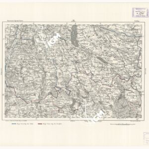 REYMANN'S TOPOGRAPHISCHER SPECIAL KARTE VON MITTEL EUROPA - SOLDIN F 60