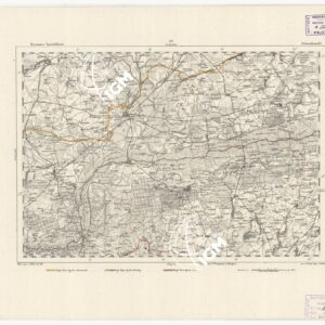 REYMANN'S TOPOGRAPHISCHER SPECIAL KARTE VON MITTEL EUROPA - SCHNEIDEMUHL F 62
