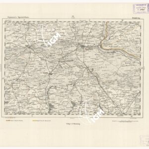 REYMANN'S TOPOGRAPHISCHER SPECIAL KARTE VON MITTEL EUROPA - BROMBERG F 63