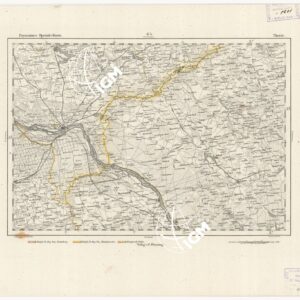 REYMANN'S TOPOGRAPHISCHER SPECIAL KARTE VON MITTEL EUROPA - THORN F 64