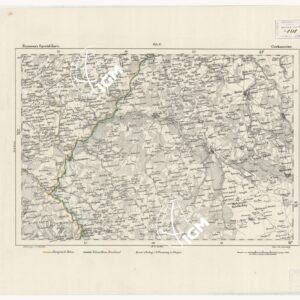 REYMANN'S TOPOGRAPHISCHER SPECIAL KARTE VON MITTEL EUROPA - CIECHANOWIEC F 65 C