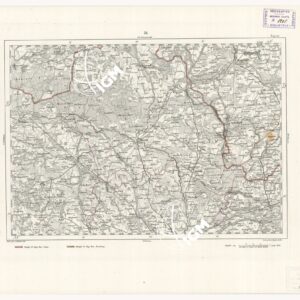 REYMANN'S TOPOGRAPHISCHER SPECIAL KARTE VON MITTEL EUROPA - ROGASEN F 78